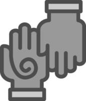 Hand Massage Vector Icon Design