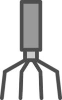 Head Scalp Vector Icon Design