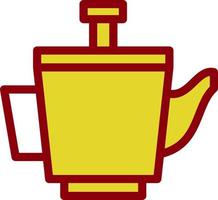 Teapot Vector Icon Design