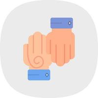 Hand Massage Vector Icon Design