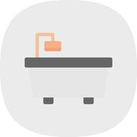 Bathtub Vector Icon Design