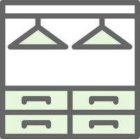 Wardrobe Vector Icon Design