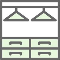 Wardrobe Vector Icon Design