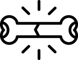 Bone Vector Icon Design