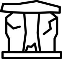 diseño de icono de vector de stonehenge