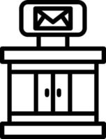 Post Office Vector Icon Design