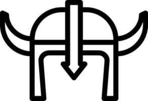 Helmet Vector Icon Design