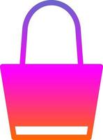 Handbag Vector Icon Design