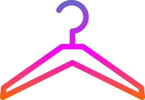 Clothes Hanger Vector Icon Design