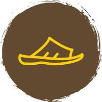 Sandal Vector Icon Design