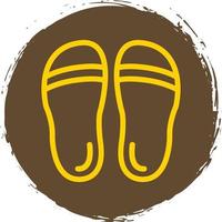 Slipper Vector Icon Design