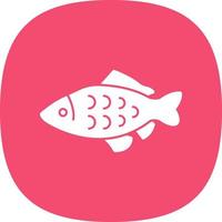 Carp Vector Icon Design