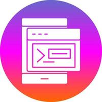 Terminal Vector Icon Design