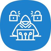 Cyber Attack Vector Icon Design