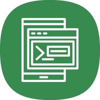 Terminal Vector Icon Design