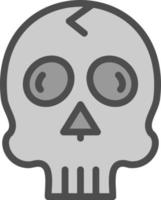 Skull Vector Icon Design