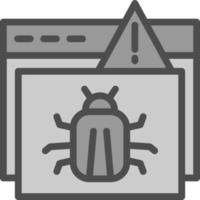 Infected Vector Icon Design