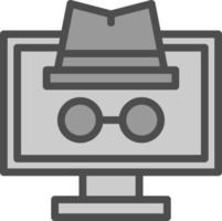 Spy Vector Icon Design