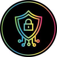 Cyber Security Vector Icon Design