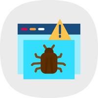 Infected Vector Icon Design