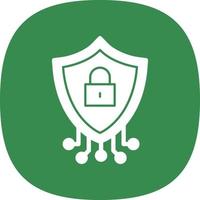 Cyber Security Vector Icon Design