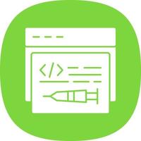 Code Injection Vector Icon Design