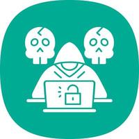 Hacker Vector Icon Design