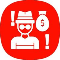 Robbery Vector Icon Design