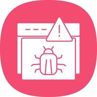 Infected Vector Icon Design