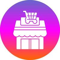 diseño de icono de vector de tienda