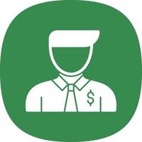 Salesman Vector Icon Design