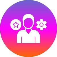 Employee Skills Vector Icon Design