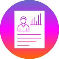 Employment Performance Vector Icon Design