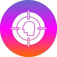 Head Hunting Vector Icon Design