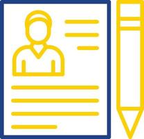 Employment Contract Vector Icon Design