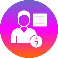 Employee Costs Vector Icon Design