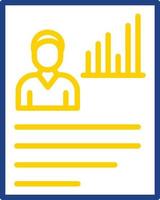 Employment Performance Vector Icon Design