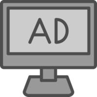 Ad Vector Icon Design