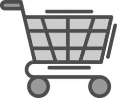 Shopping Cart Vector Icon Design