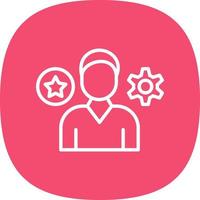 Employee Skills Vector Icon Design