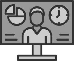 Hr Information System Vector Icon Design