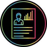 Employment Performance Vector Icon Design