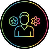 Employee Skills Vector Icon Design