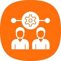 Hr Management Vector Icon Design