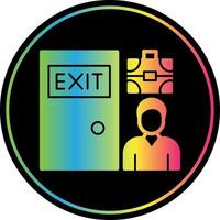 Exit Interview Vector Icon Design