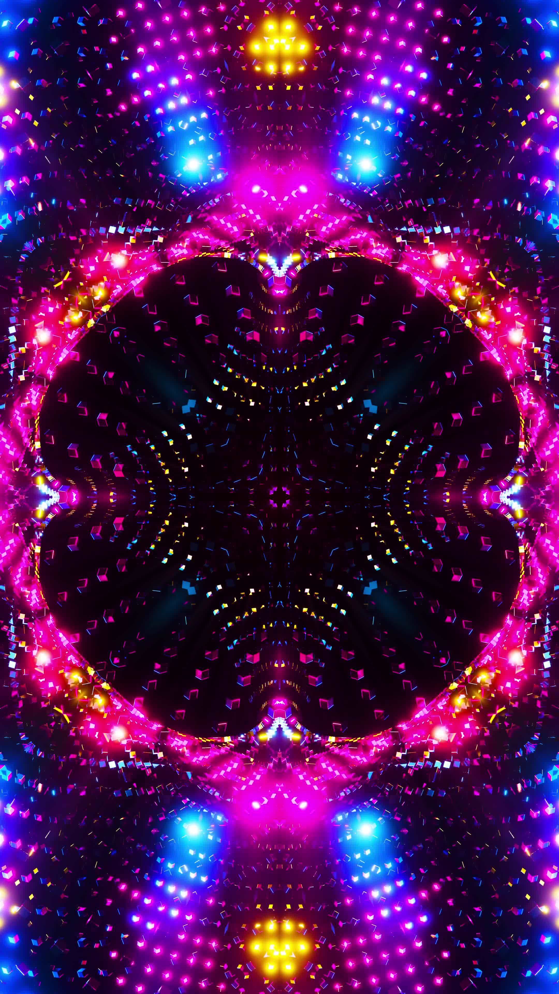 Abstract animated background. Vertical looped video 16968372 Stock