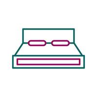 Double Bed Vector Icon