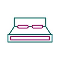 Double Bed Vector Icon