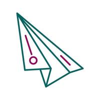 Paper Plane Vector Icon