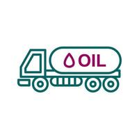 Tank Truck Vector Icon